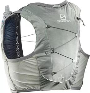 SALOMON ACTIVE SKIN 4 CHALECO PARA CORRER CON FLASK INCLUIDO UNISEXO TRAIL RUNNING SENDERISM