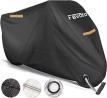 FAVOTO FUNDA PARA MOTO CUBIERTA DE LA MOTOCICLETA 210T PROTECTORA POLIéSTER CON BANDA REFLEC